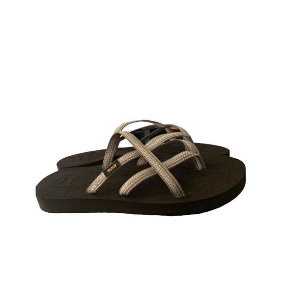 Teva Olowalu Strappy Slip On Flip Flop Sandals 6840 Women Size US 10 M - Picture 1 of 6